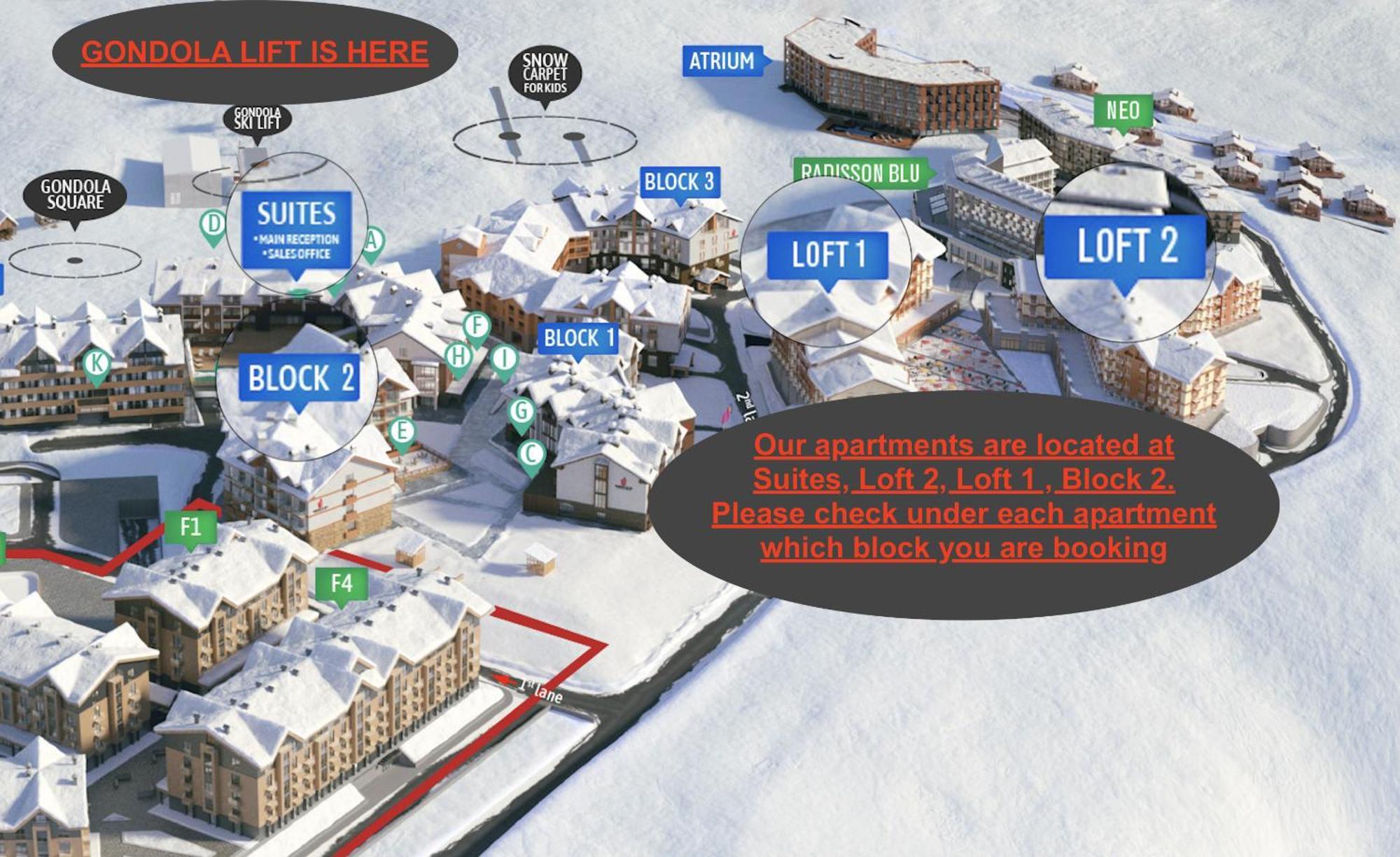 New Gudauri Voyage Apartments By Gondola Eksteriør bilde